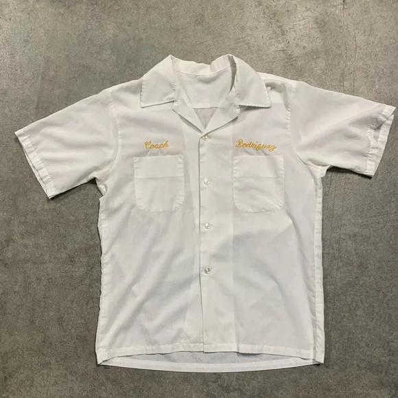 Vintage 50s Bowling Shirt - Picture 1 of 6